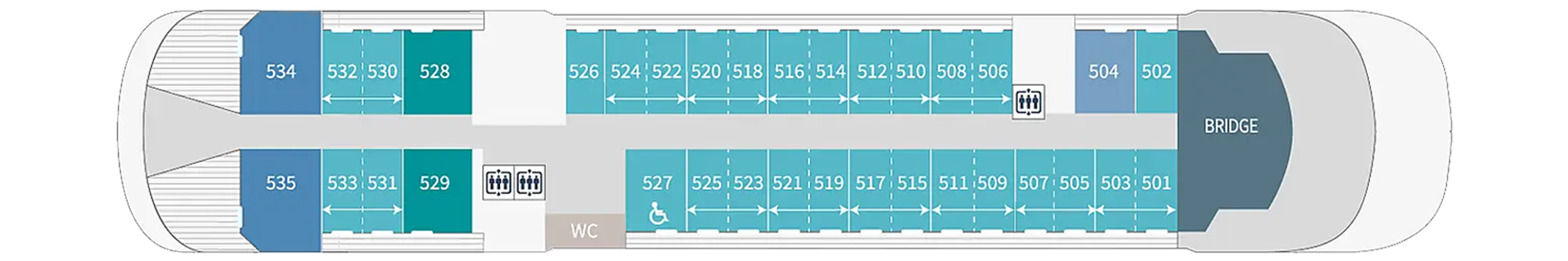 Ponant, Le Champlain Deck 5.png